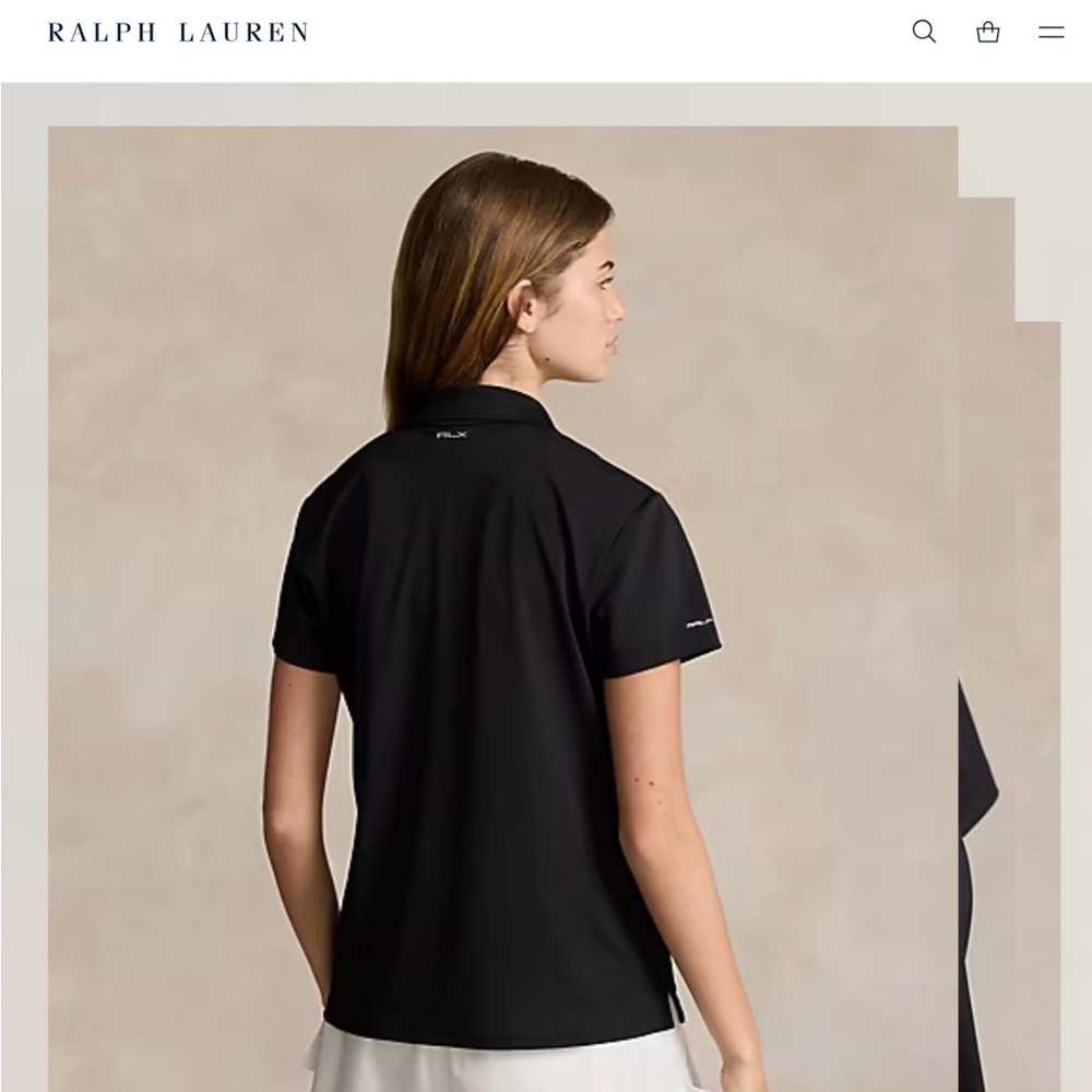 RLX Ralph Lauren Performance golf polo LG